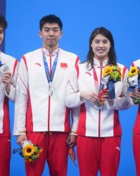 杏彩体育官网-中国混接夺银仍有遗憾 徐嘉余：明年把纪录破回来